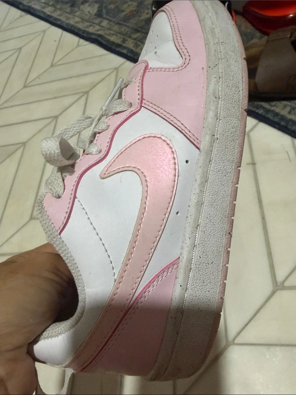 Nike pink sneakers